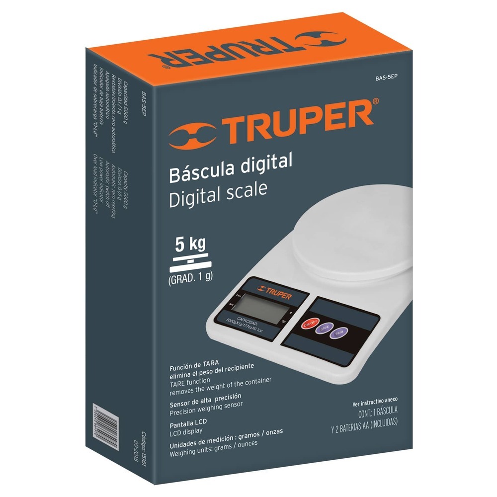 Bascula digital para online comida